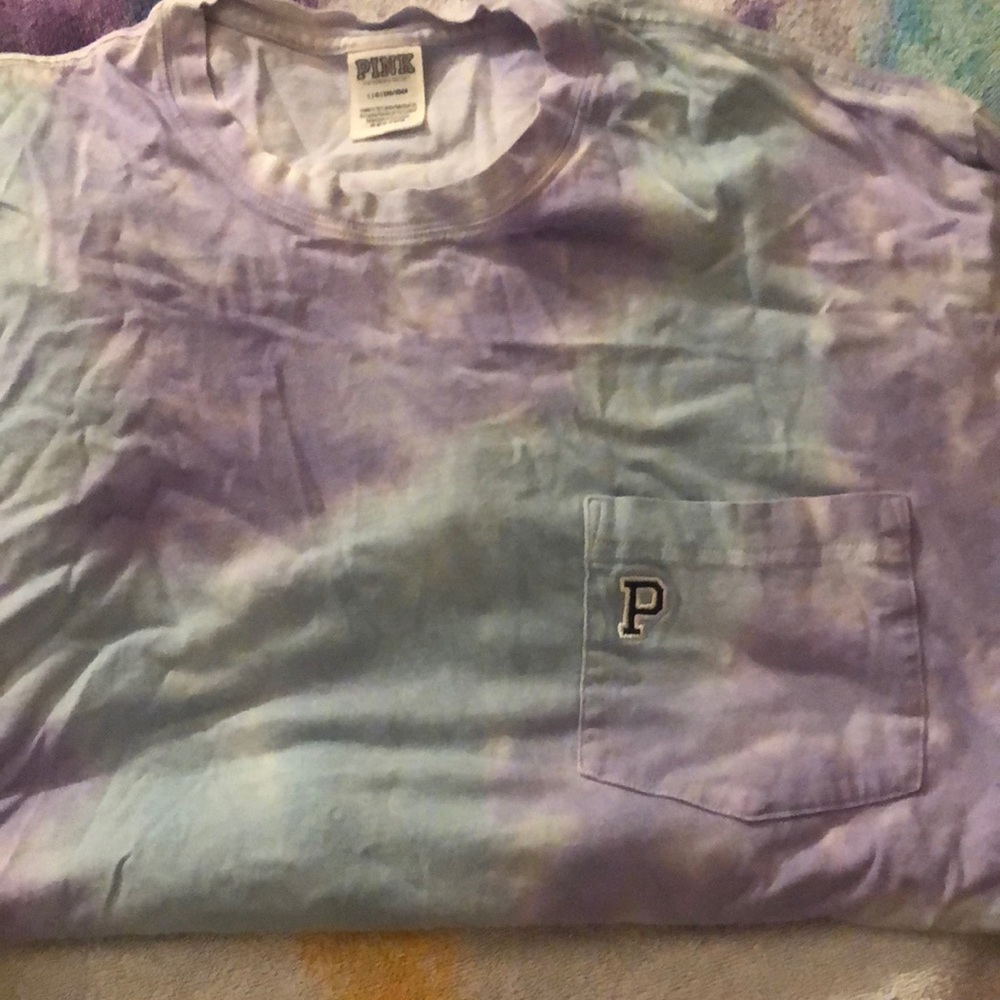 Barley worn! Blue and purple! Brand pink